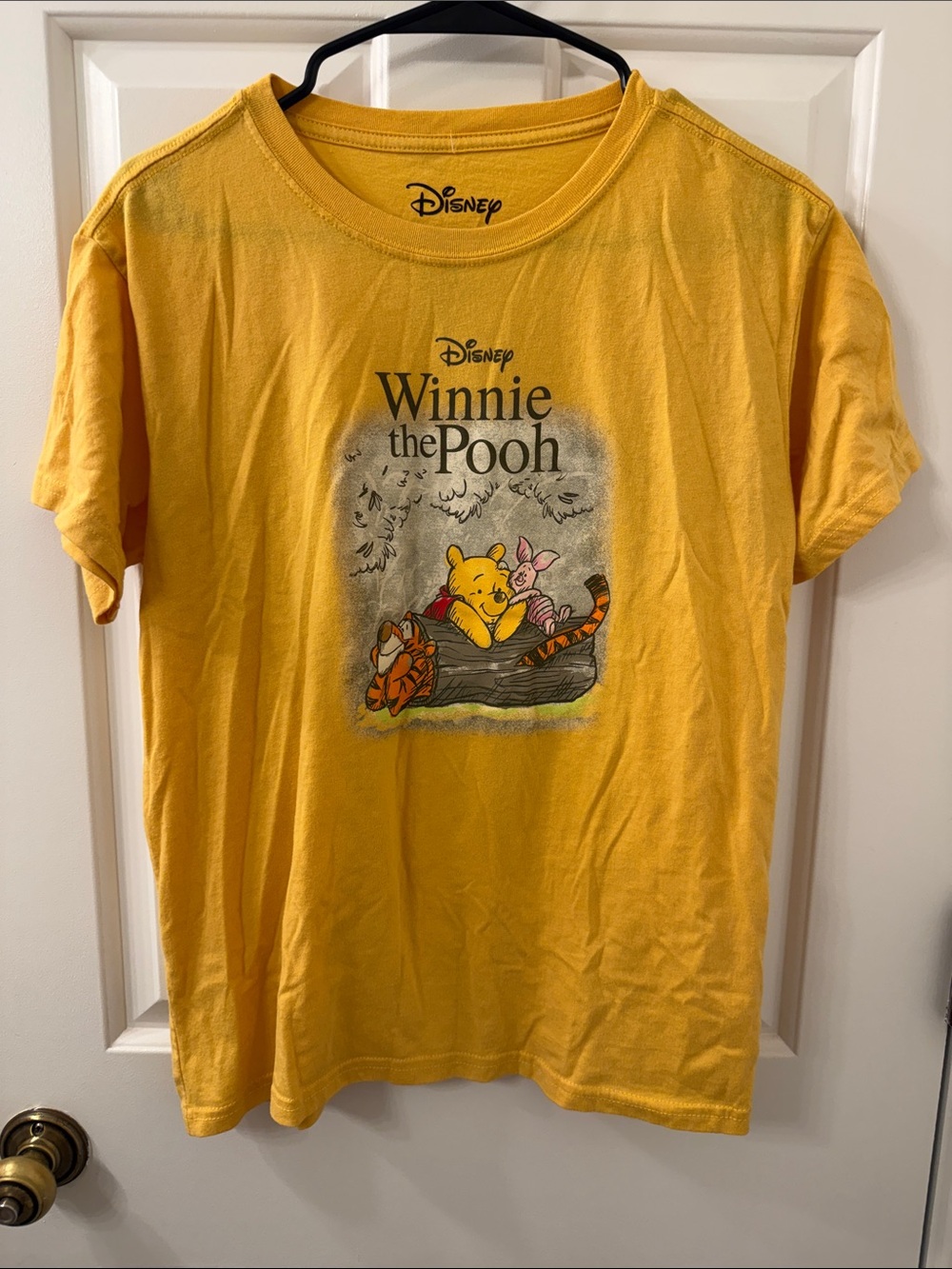 Disney Winnie the Pooh Graphic Tee in Yellow